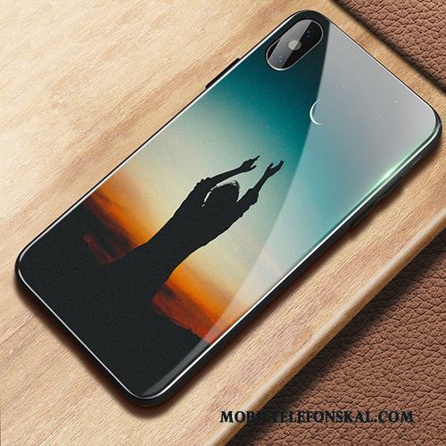 iPhone X Skal Telefon Fallskydd Fodral All Inclusive Purpur Personlighet Ny