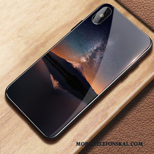 iPhone X Skal Telefon Fallskydd Fodral All Inclusive Purpur Personlighet Ny