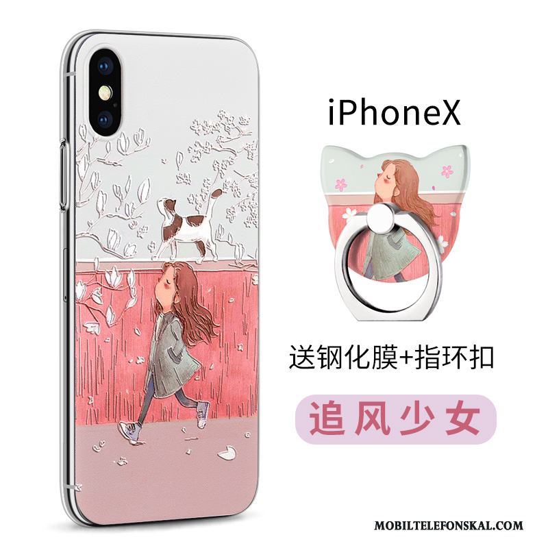 iPhone X Skal Telefon Ny Silikon Transparent Grön Skydd Fodral