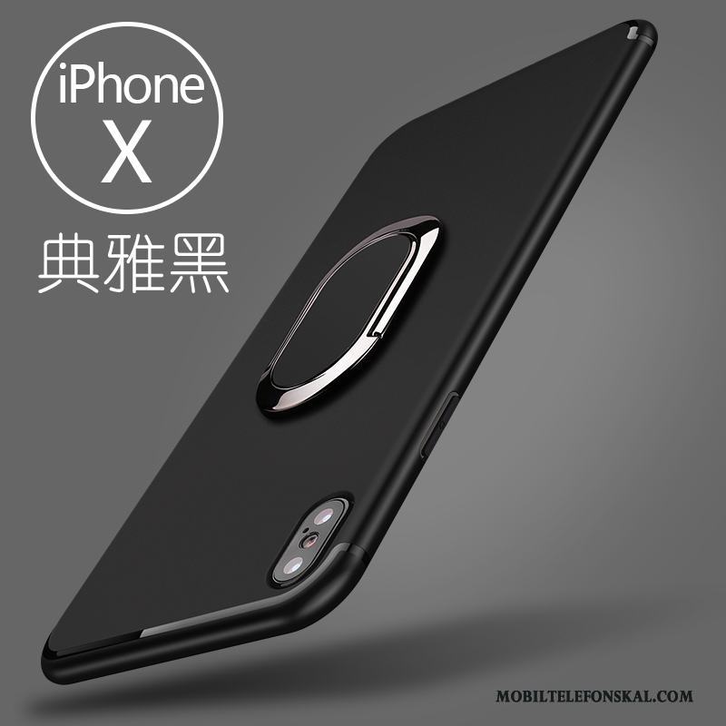 iPhone X Skal Telefon Slim Ny Nubuck Support Mjuk Fodral