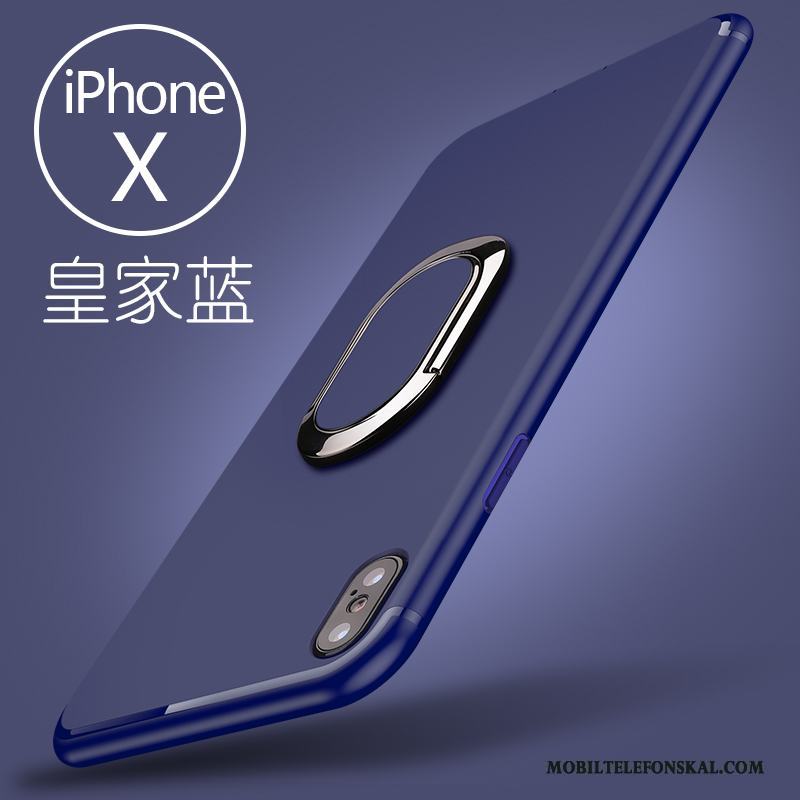 iPhone X Skal Telefon Slim Ny Nubuck Support Mjuk Fodral