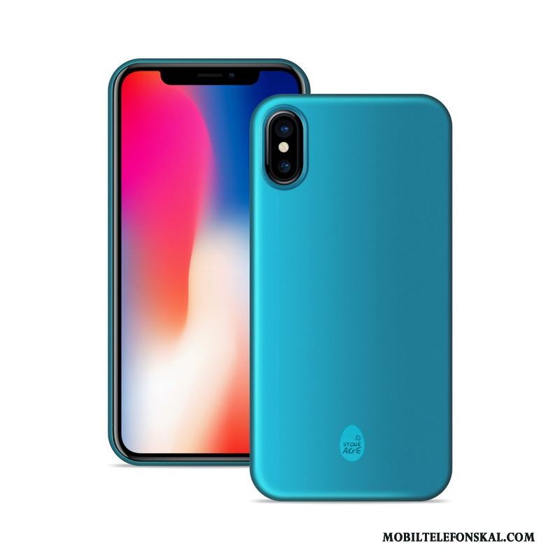 iPhone X Slim Skal Telefon Skydd Orange Nubuck