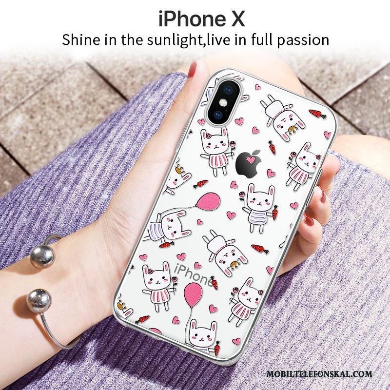 iPhone X Vacker Mjuk Skal Telefon Fallskydd All Inclusive Ny Silikon