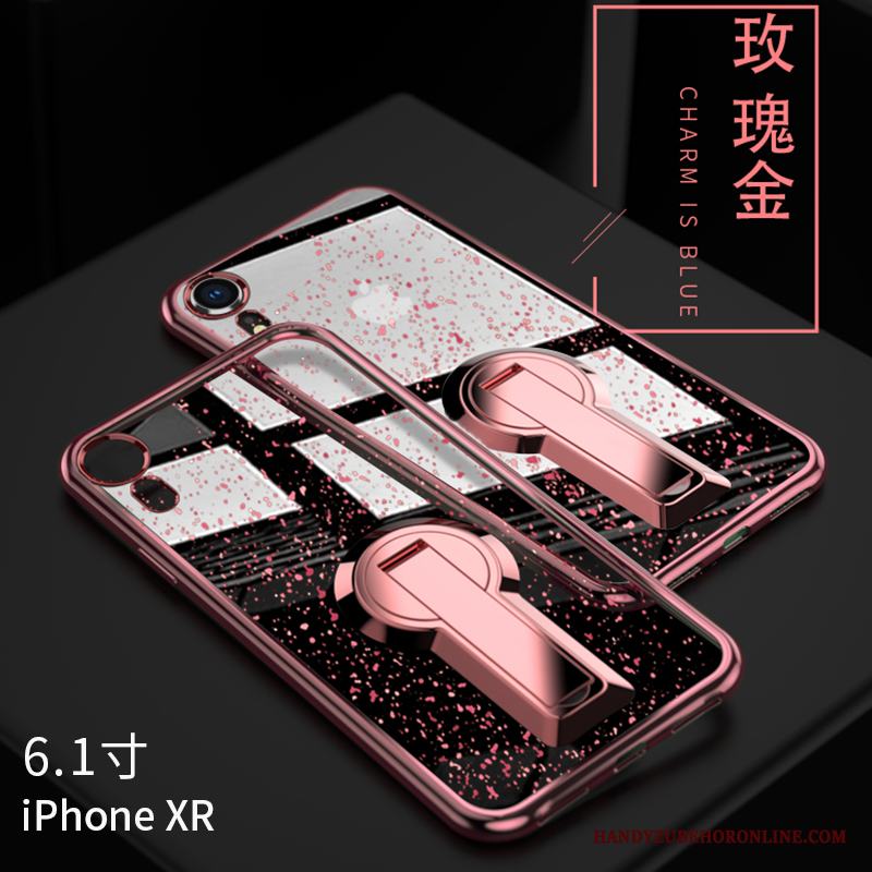 iPhone Xr Skal Fodral Silikon Support Fallskydd Transparent Personlighet All Inclusive