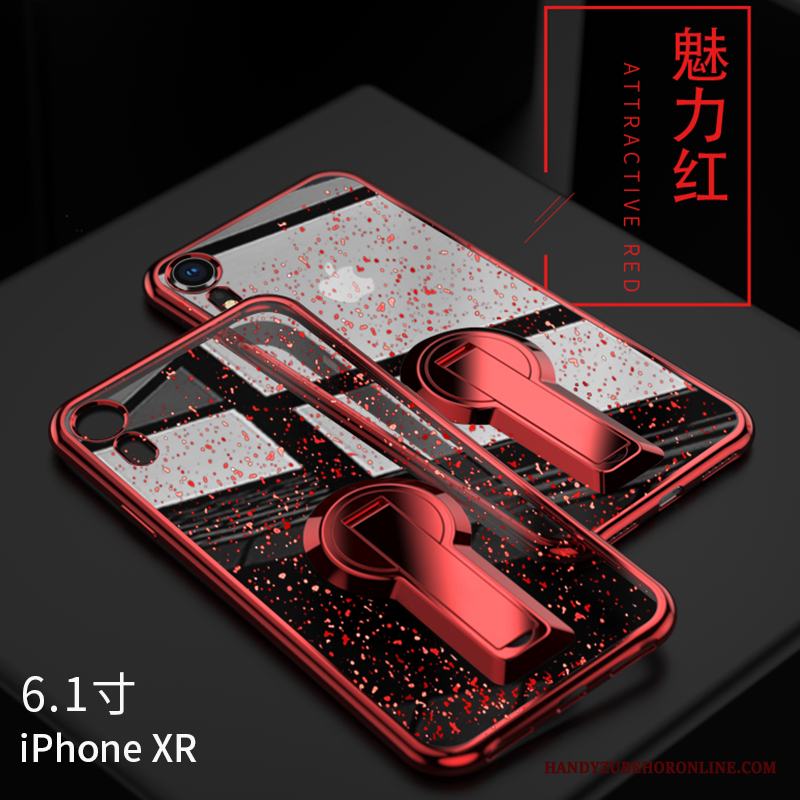 iPhone Xr Skal Fodral Silikon Support Fallskydd Transparent Personlighet All Inclusive