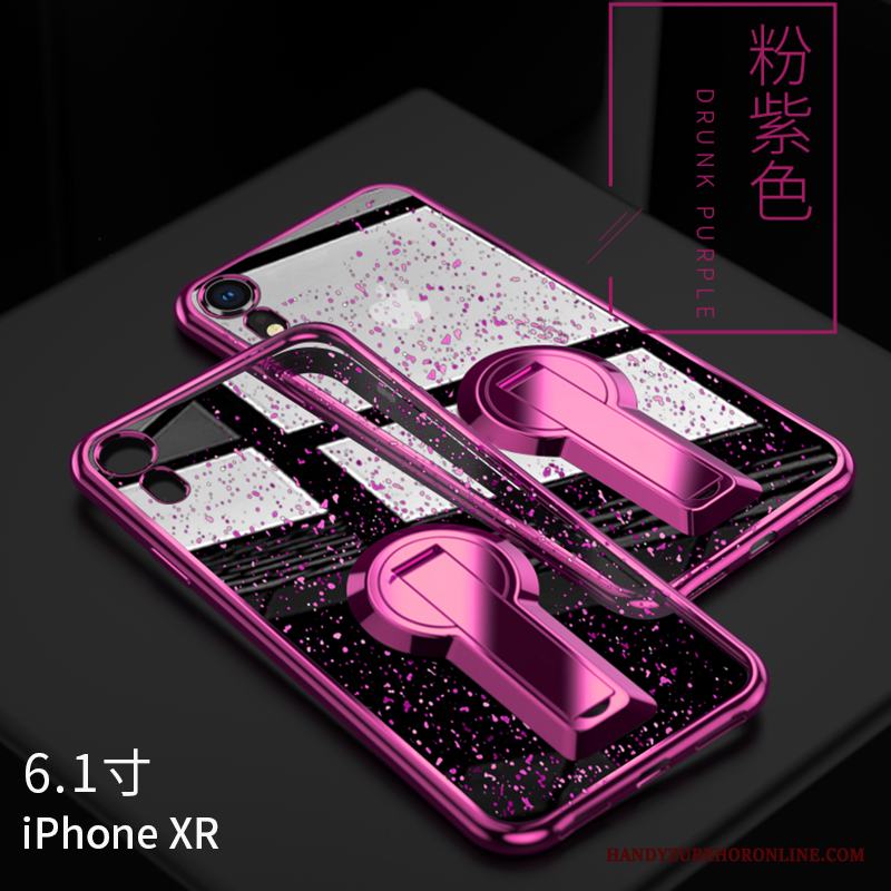 iPhone Xr Skal Fodral Silikon Support Fallskydd Transparent Personlighet All Inclusive