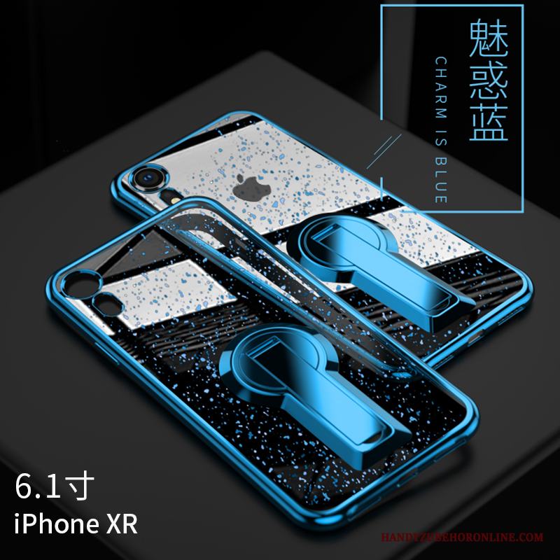 iPhone Xr Skal Fodral Silikon Support Fallskydd Transparent Personlighet All Inclusive