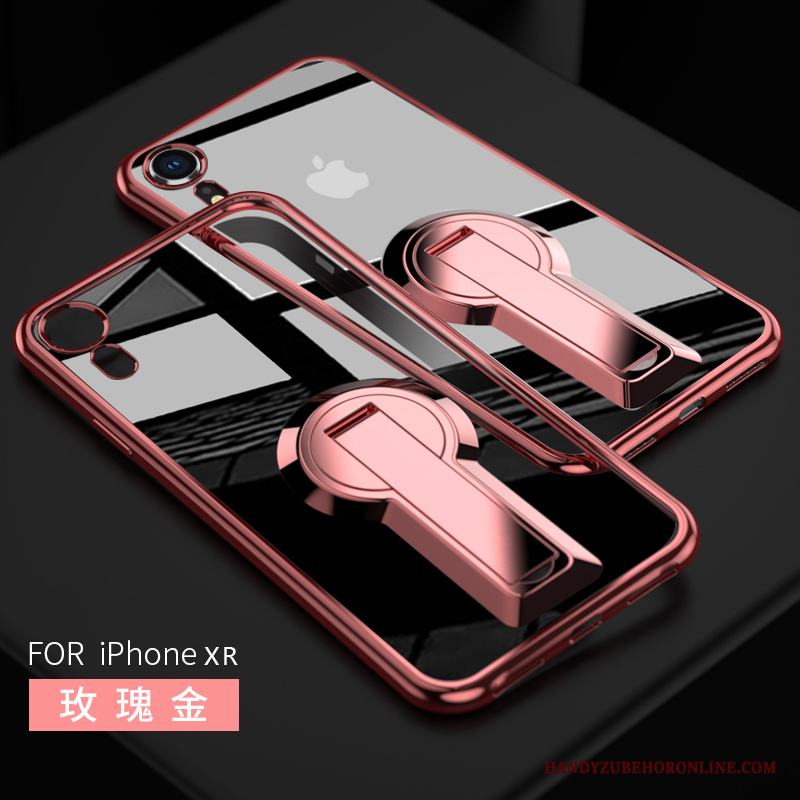 iPhone Xr Skal Fodral Silikon Support Fallskydd Transparent Personlighet All Inclusive