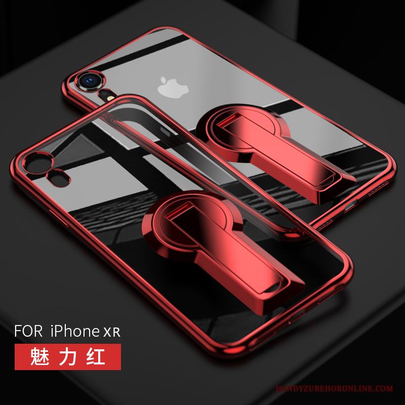 iPhone Xr Skal Fodral Silikon Support Fallskydd Transparent Personlighet All Inclusive