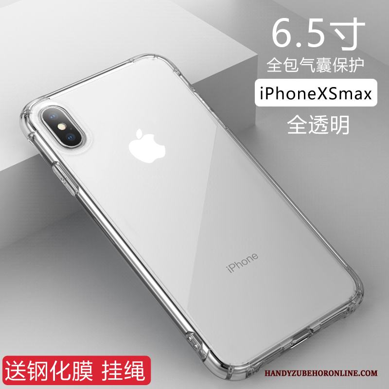 iPhone Xs Max Fodral Mjuk Pratkvarn Silikon Skal Telefon Kreativa Trend