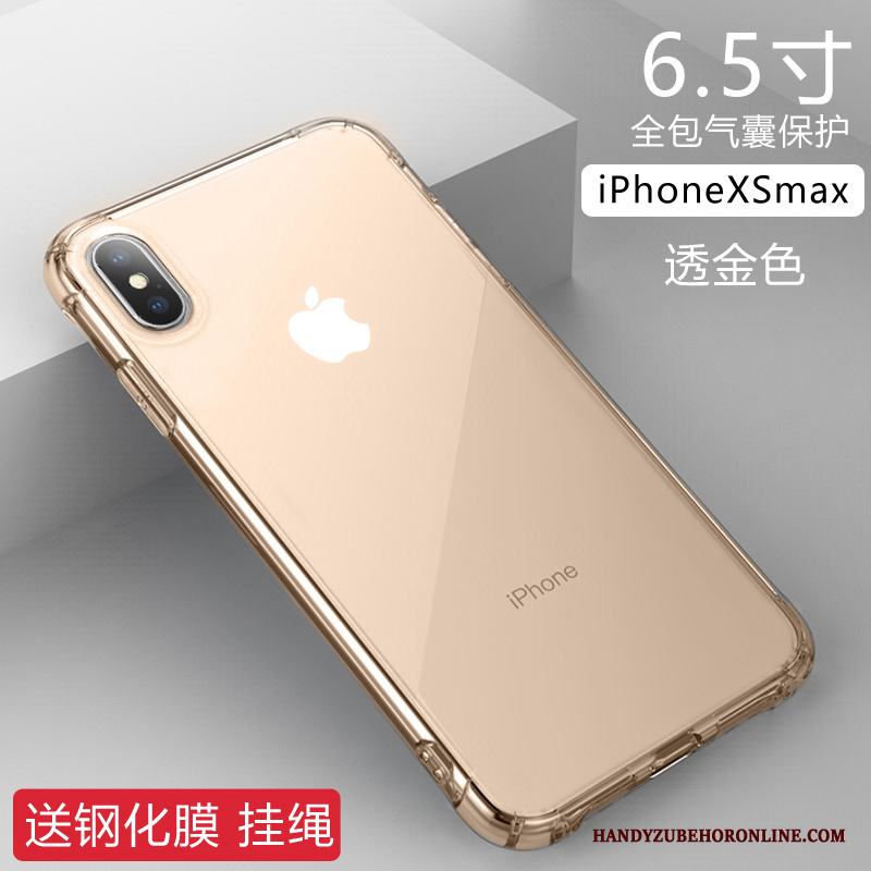 iPhone Xs Max Fodral Mjuk Pratkvarn Silikon Skal Telefon Kreativa Trend