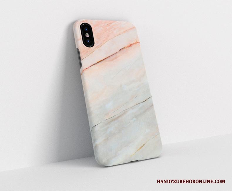 iPhone Xs Trend Färg Skydd Fallskydd Vit Personlighet Skal Telefon