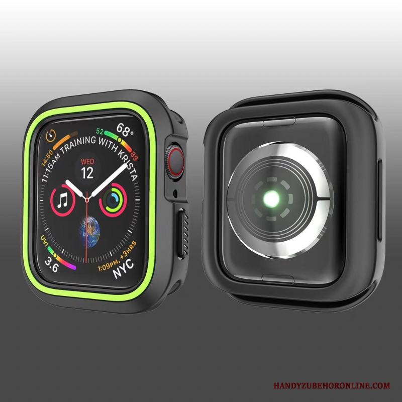 Apple Watch Series 1 Mjuk Kreativa Svart Skydd All Inclusive Skal