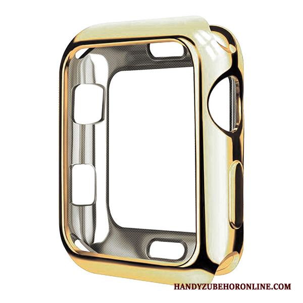 Apple Watch Series 2 Guld Transparent Skydd Fodral Mjuk Skal Slim