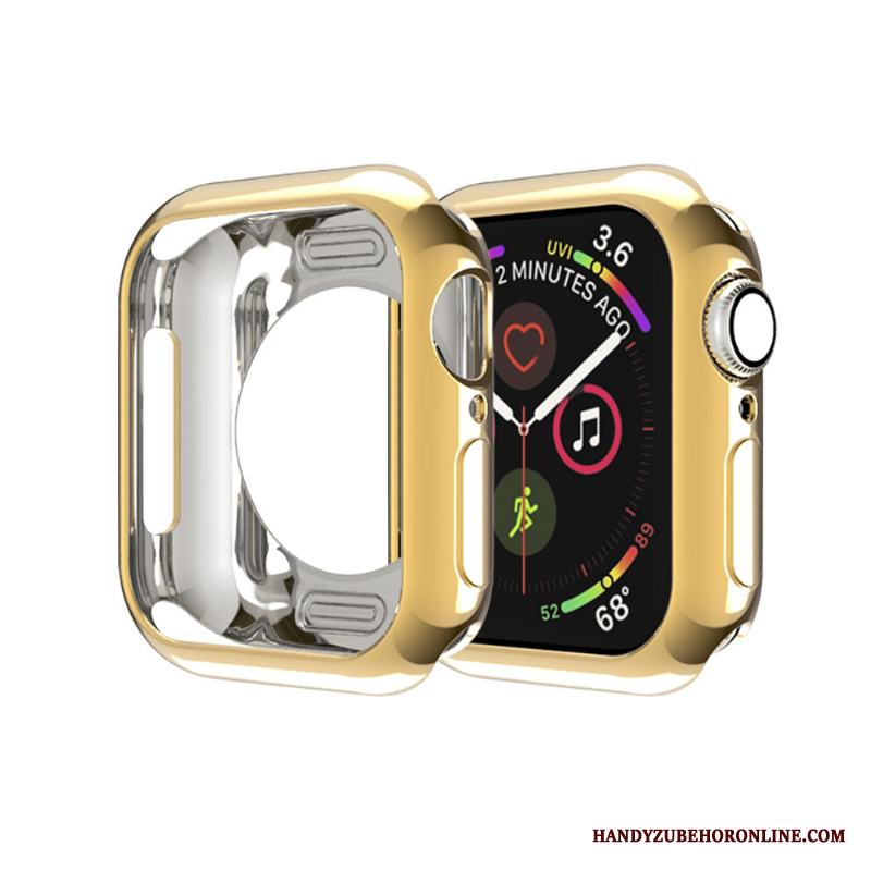 Apple Watch Series 2 Silikon Skal Frame Mjuk Väska Slim Guld