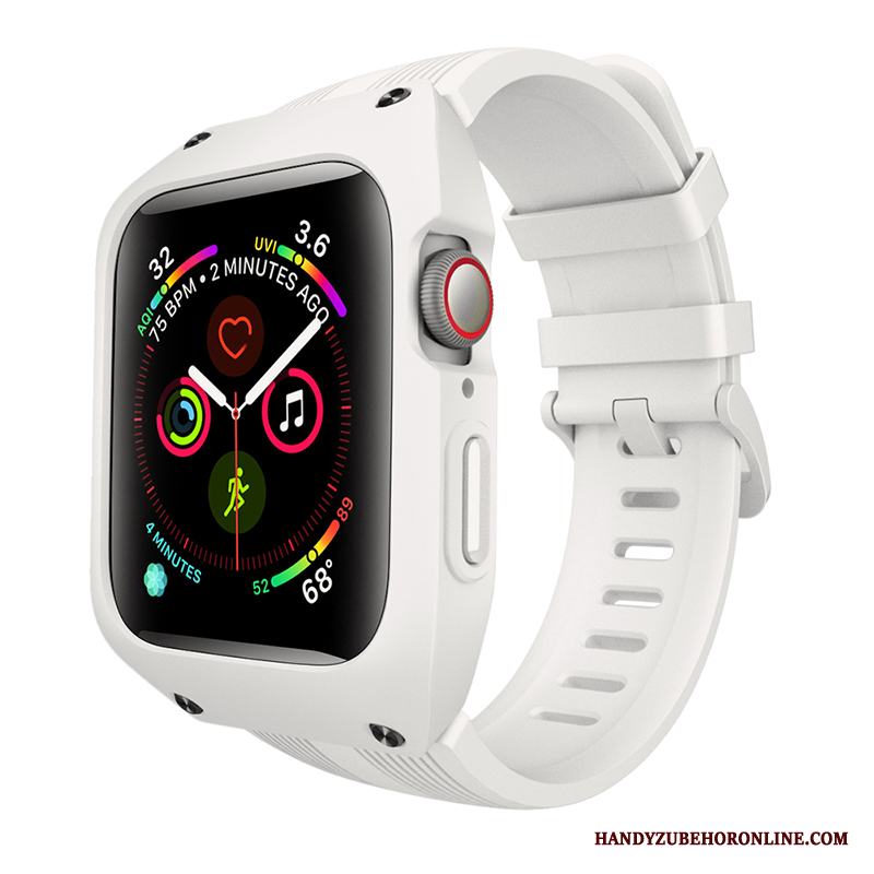 Apple Watch Series 3 Fodral Skydd All Inclusive Fallskydd Vit Sport Skal