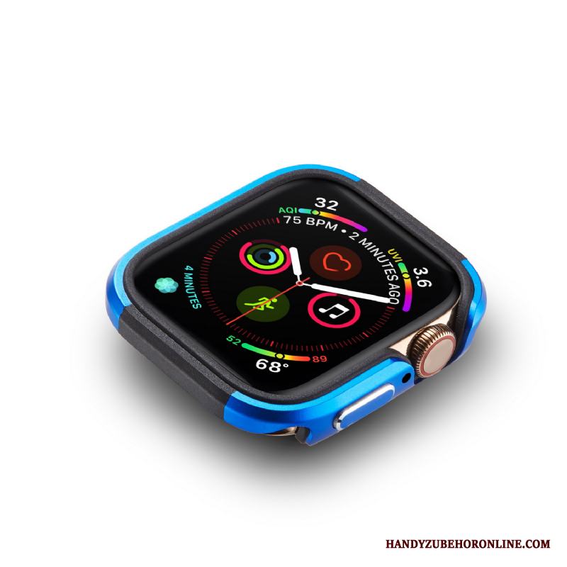 Apple Watch Series 4 Fallskydd Fodral Ny Frame Skal Trend Legering