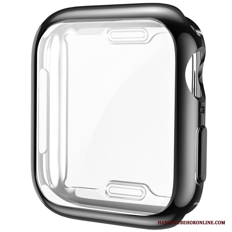 Apple Watch Series 5 Skal Skydd Slim Mjuk All Inclusive Silikon Fodral Skärmskydd Film