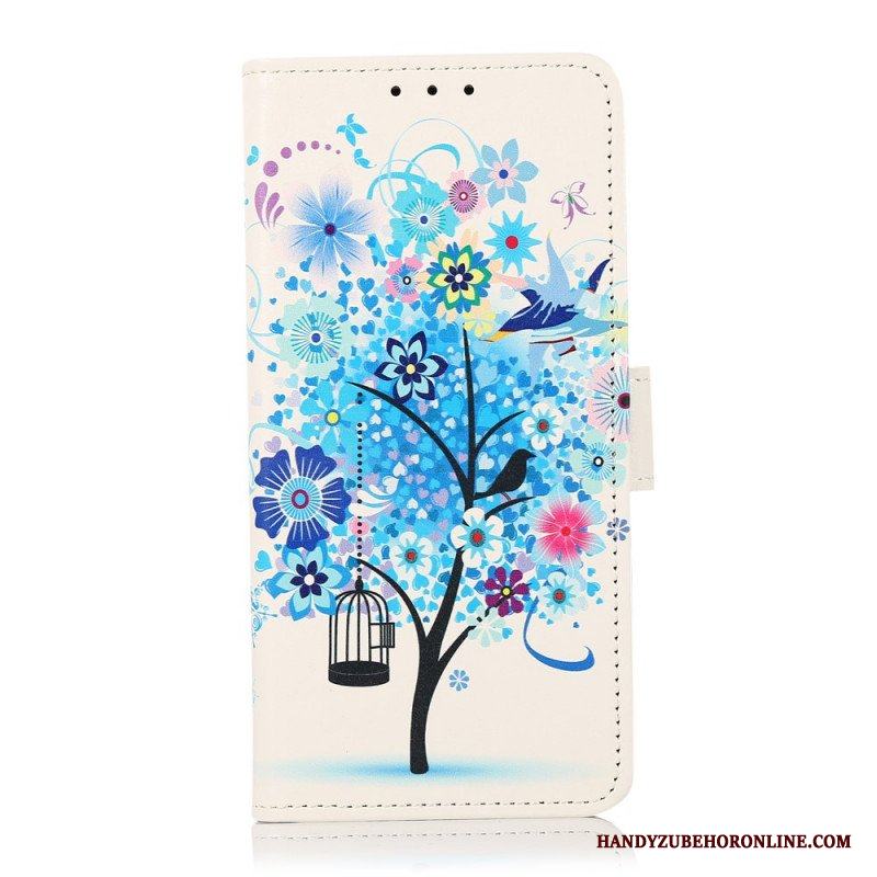 Fodral Samsung Galaxy A13 5G / A04s Blommande Träd