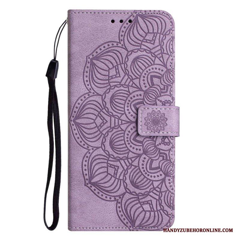 Fodral Samsung Galaxy A13 Med Kedjar Vintage Strappy Mandala