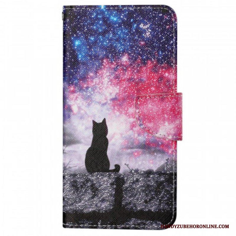 Fodral Samsung Galaxy A13 Skylight Cat