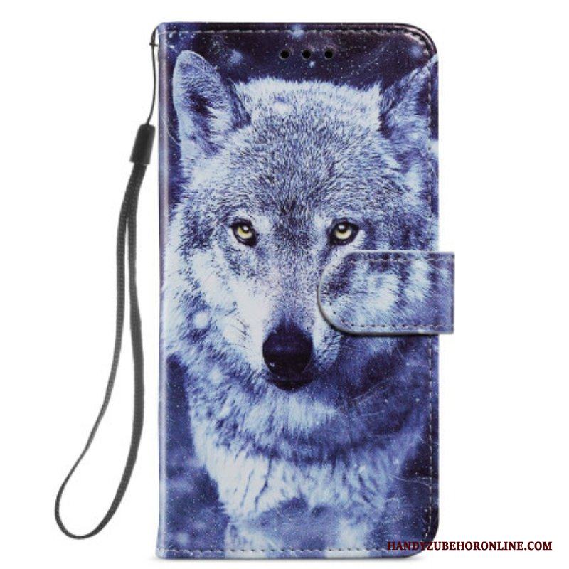 Fodral Samsung Galaxy A54 5G Med Kedjar Tender Wolf Med Rem