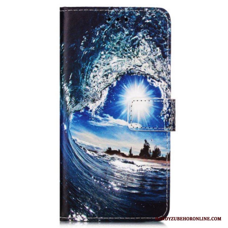 Fodral Samsung Galaxy A54 5G Med Kedjar Älskar Thong Wave
