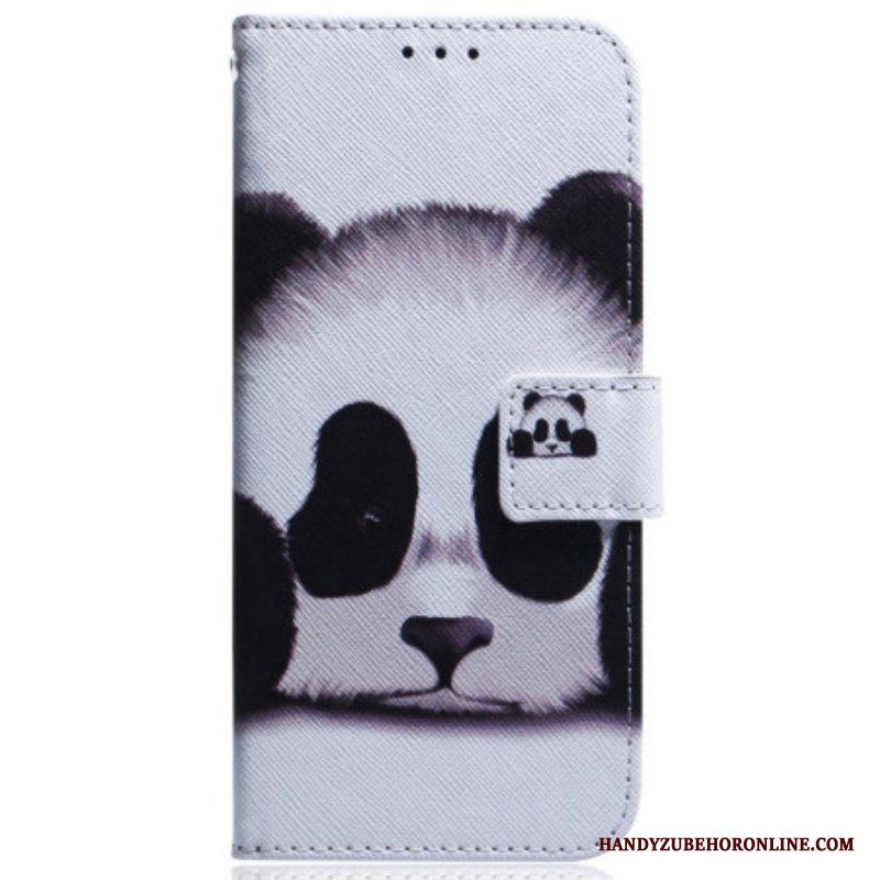 Fodral Samsung Galaxy M13 Med Kedjar Strappy Panda