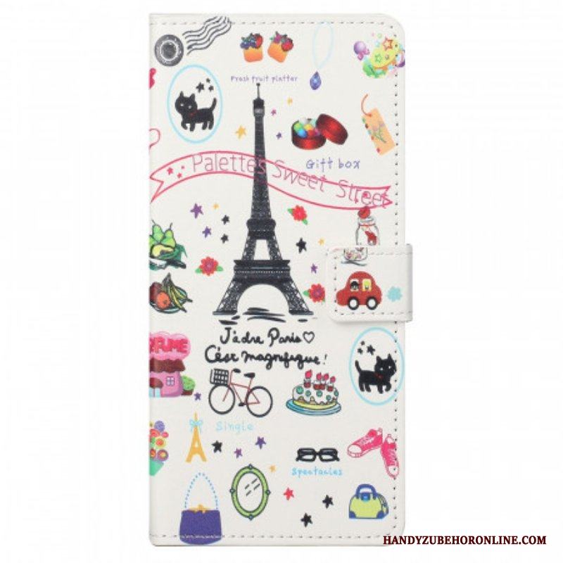 Fodral Samsung Galaxy M23 5G Jag Älskar Paris