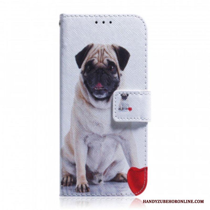 Fodral Samsung Galaxy M52 5G Mops Hund