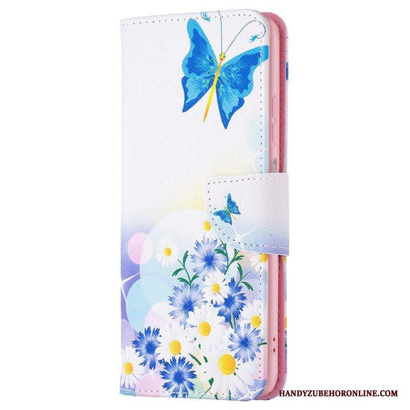 Fodral Samsung Galaxy M53 5G Fjärilar Fjärilar