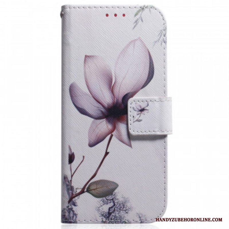 Fodral Samsung Galaxy M53 5G Rosa Blomma