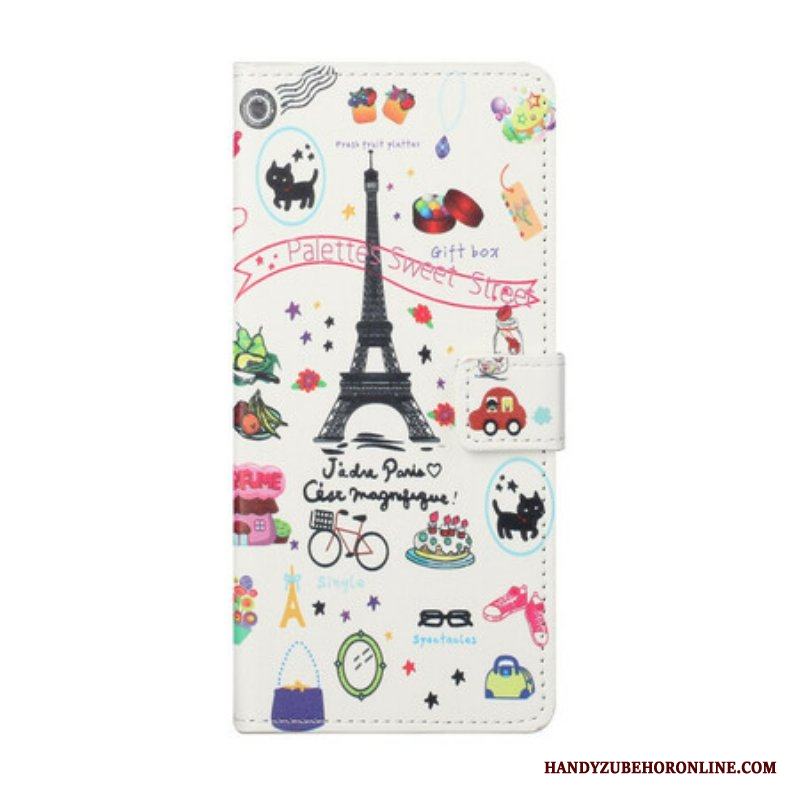 Fodral Samsung Galaxy S21 5G Jag Älskar Paris