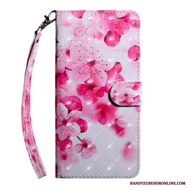 Fodral Samsung Galaxy S21 5G Rosa Blommor