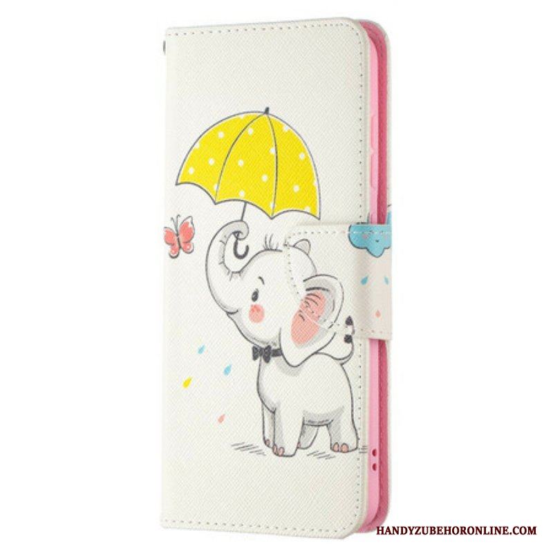 Fodral Samsung Galaxy S21 FE Baby Elefant