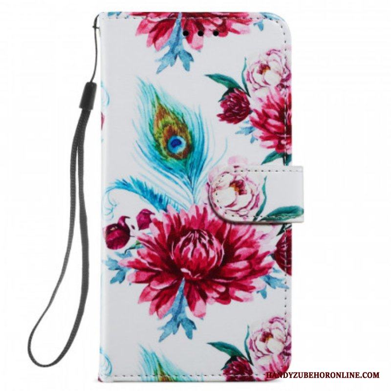 Fodral Samsung Galaxy S22 Plus 5G Intensiva Blommor