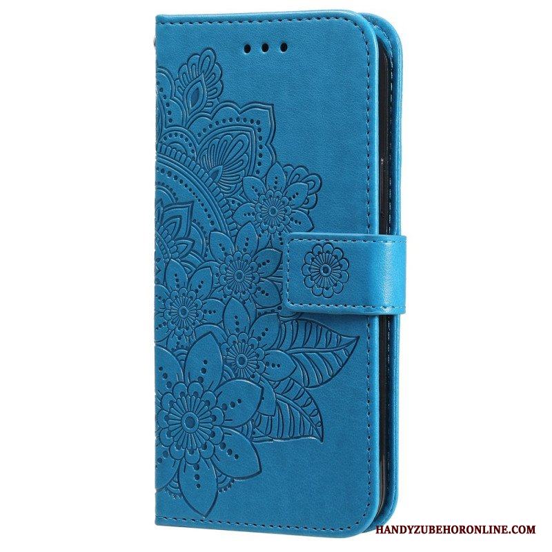 Fodral Samsung Galaxy S22 Ultra 5G Blomma Mandala