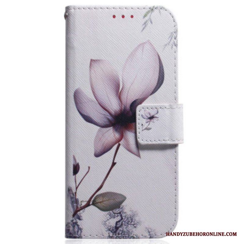 Fodral Samsung Galaxy S23 Ultra 5G Rosa Blomma