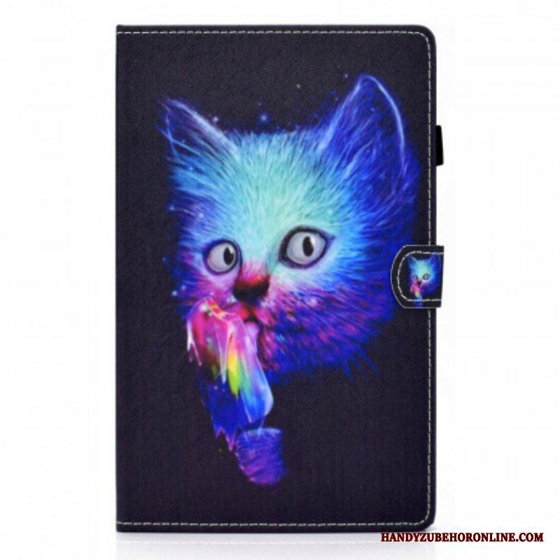 Fodral Samsung Galaxy Tab A8 (2021) Psyko Katt