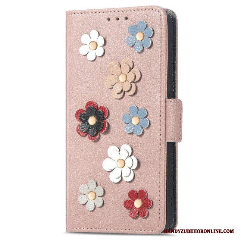 Fodral Sony Xperia 1 IV Dekorativa Blommor