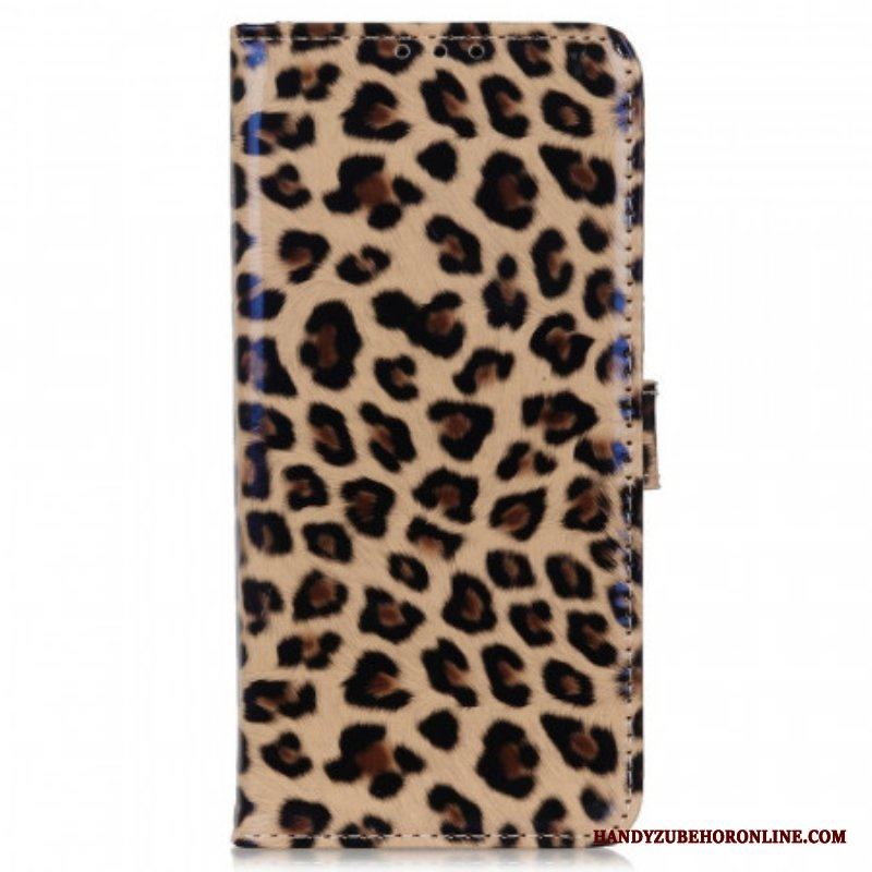 Fodral Sony Xperia 1 IV Leopardhudeffekt