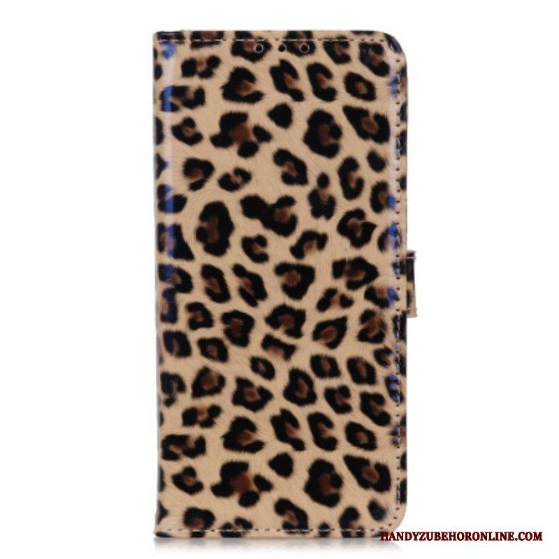 Fodral Xiaomi 12T / 12T Pro Leopard Hudstil