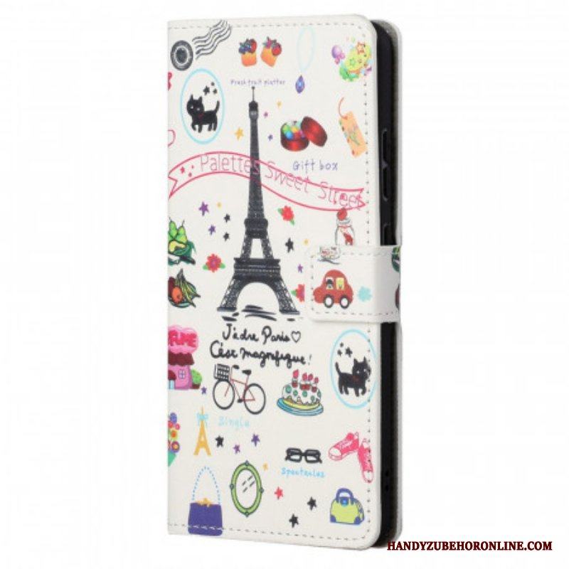 Fodral Xiaomi Redmi Note 11 / 11S Jag Älskar Paris