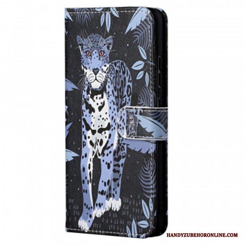 Fodral Xiaomi Redmi Note 11 / 11S Med Kedjar Strappy Leopard