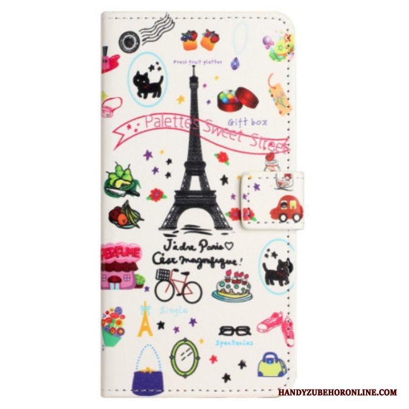 Fodral Xiaomi Redmi Note 12 4G Jag Älskar Paris