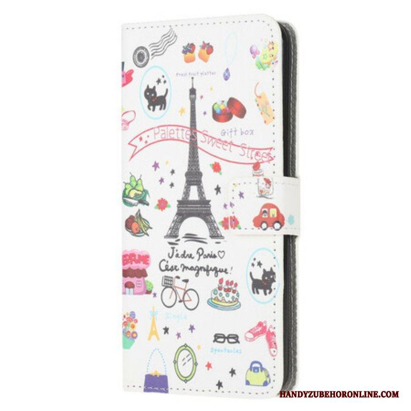 Fodral iPhone 13 Mini Jag Älskar Paris