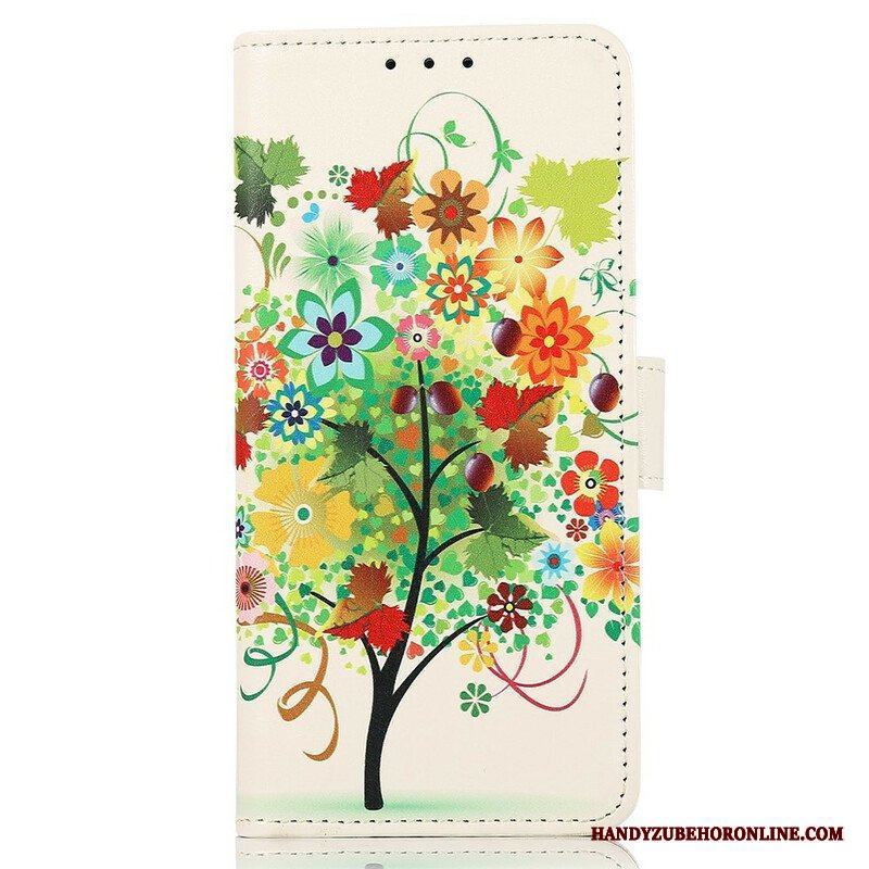 Fodral iPhone 13 Pro Max Blommande Träd