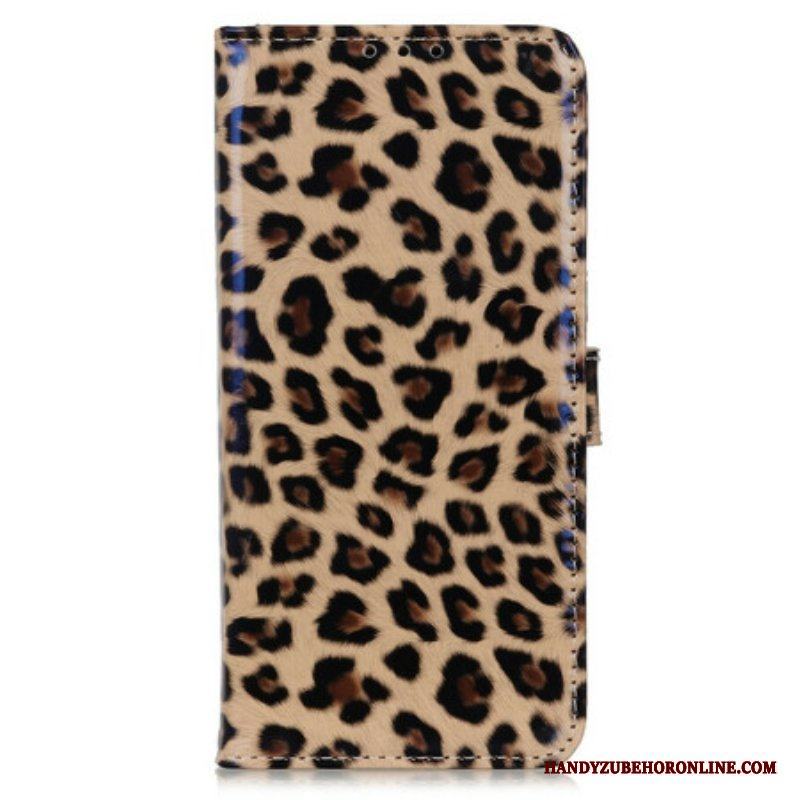 Fodral iPhone 13 Pro Max Vanlig Leopard