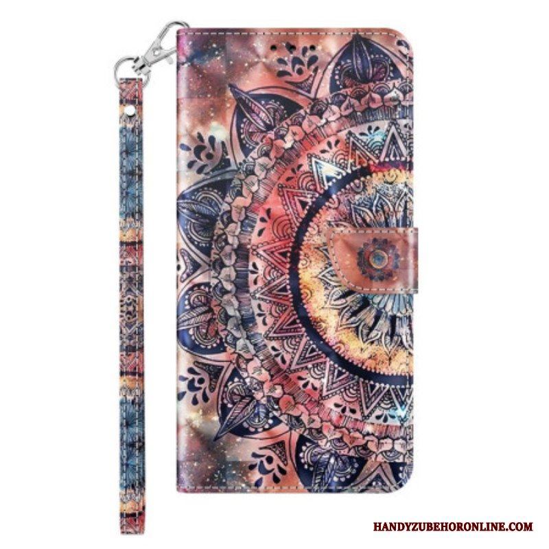 Fodral iPhone 14 Med Kedjar Pro Colorful Strappy Mandala