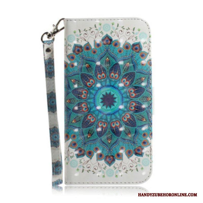 Fodral iPhone 14 Plus Med Kedjar Strappy Mandala